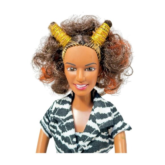 Scarey Spice Mel Fashion Doll Galoob Black White ebay Zebra Outfit - Picture 10 of 13